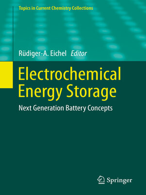 cover image of Electrochemical Energy Storage